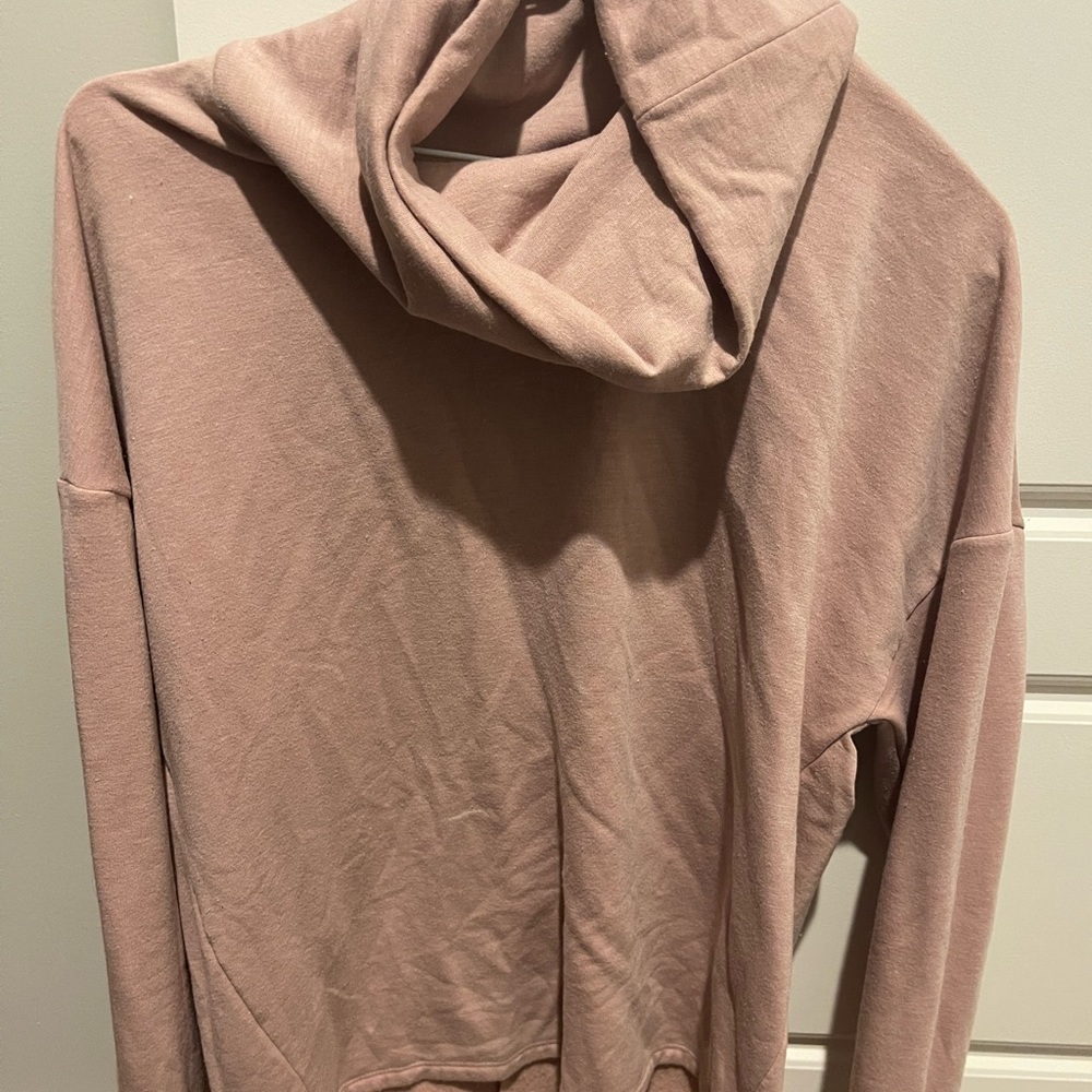 Sweatshirt with Turtle Neck